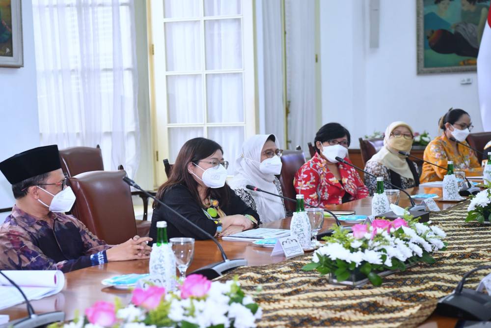  Terima Kunjungan Komnas Perempuan, Jokowi Dukung Implementasi UU TPKS