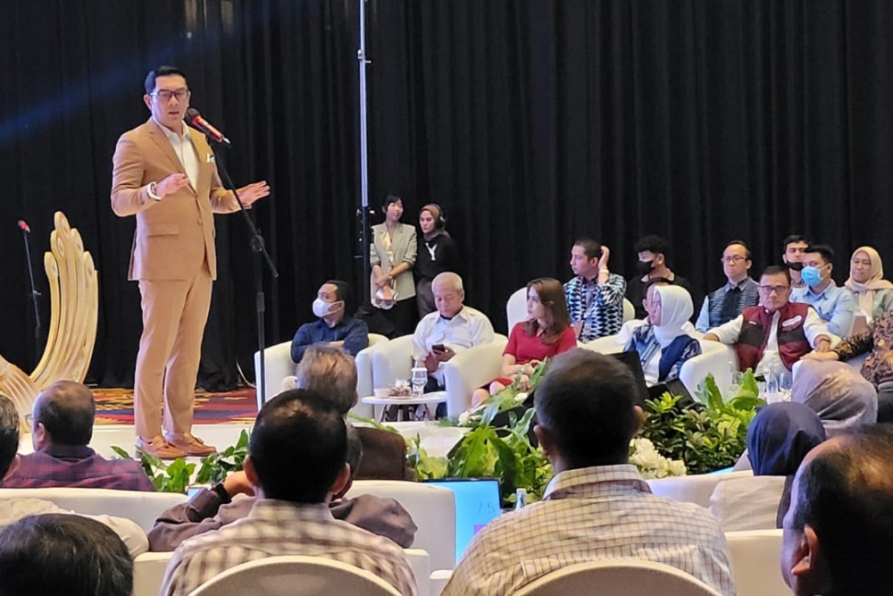  Ridwan Kamil Tantang Kepala Daerah di Jabar Punya Skill Merayu Investor