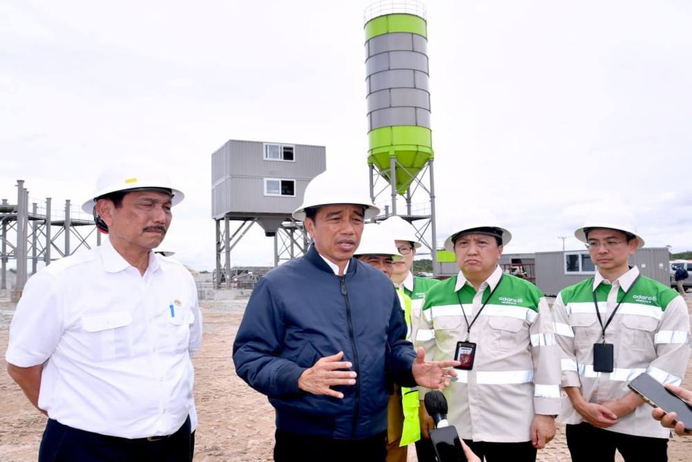 Jokowi Pede Kawasan KIPI Jadi Masa Depan Industri Energi Hijau Indonesia