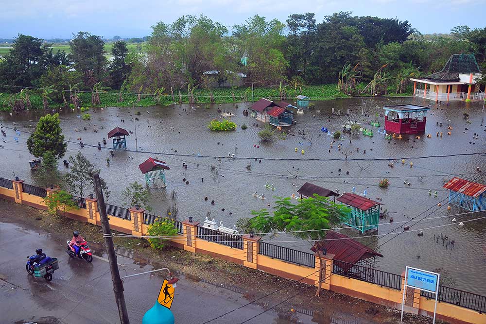  Banjir di Kudus Meluas, Ratusan Rumah dan Ribuan Hektare Sawah Terendam Banjir