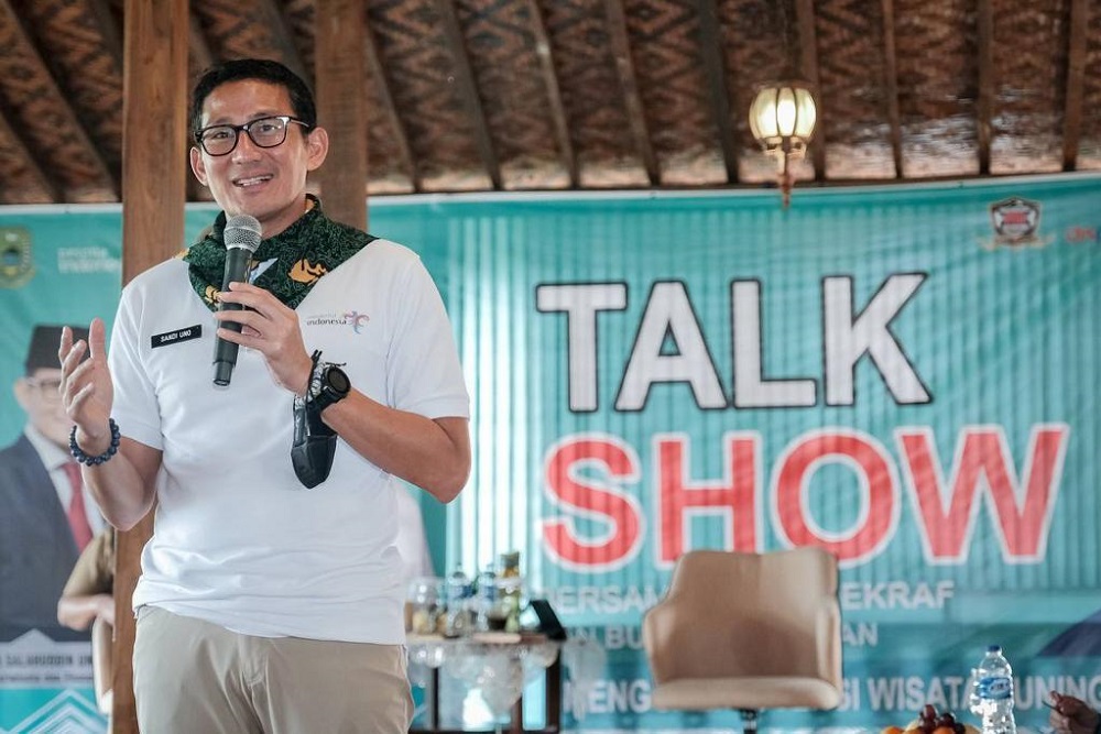  Sandiaga Uno Ajak Warga Kuningan Terapkan Konsep Community Based Tourism