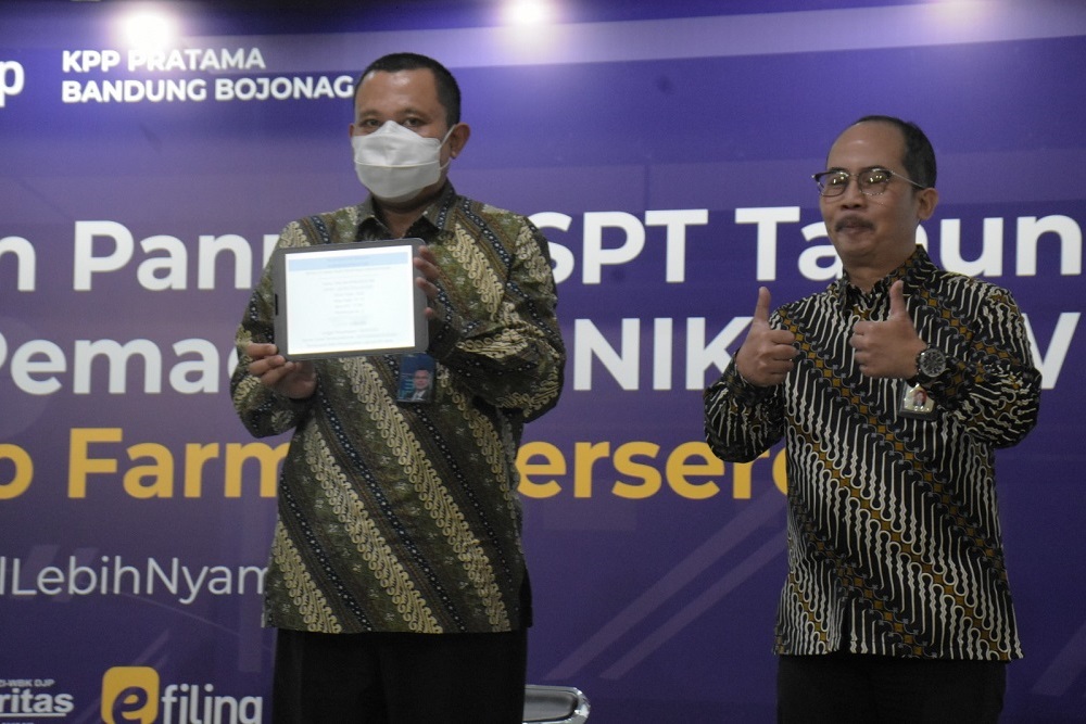  Bio Farma Bandung jadi yang Terbaik Soal Pelaporan SPT Tahunan