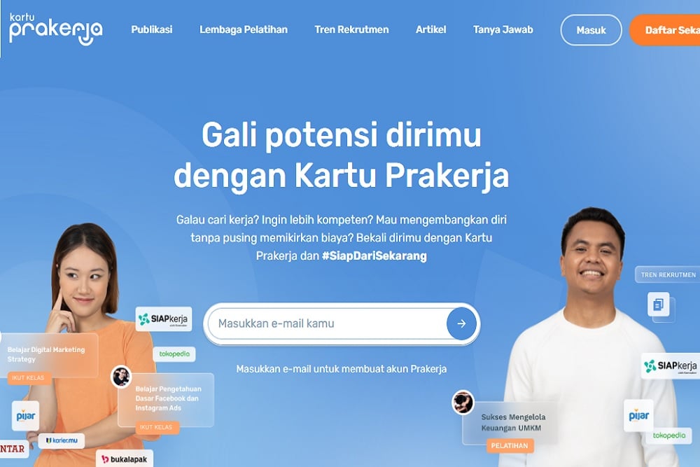  Survei: Kartu Prakerja Salah Satu Program yang Paling Terasa Manfaatnya