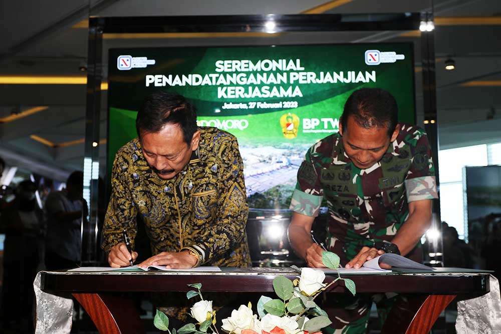  Kota Podomoro Tenjo Kerja Sama Dengan TNI AD Sediakan Hunian Non Dinas