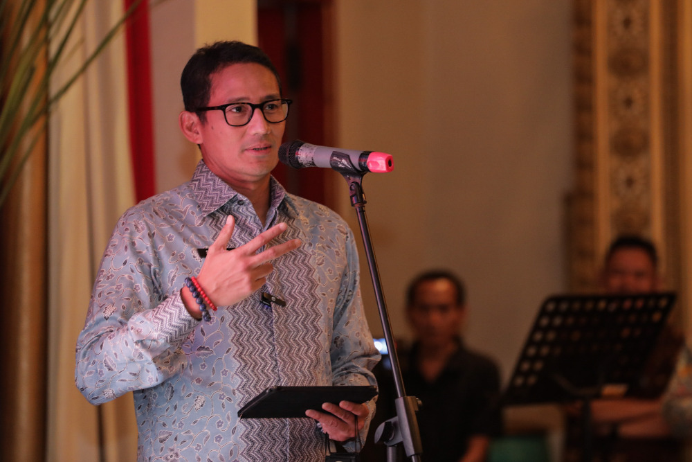  Sandiaga Uno Hadiri Malam Resepsi 75 Tahun British Council