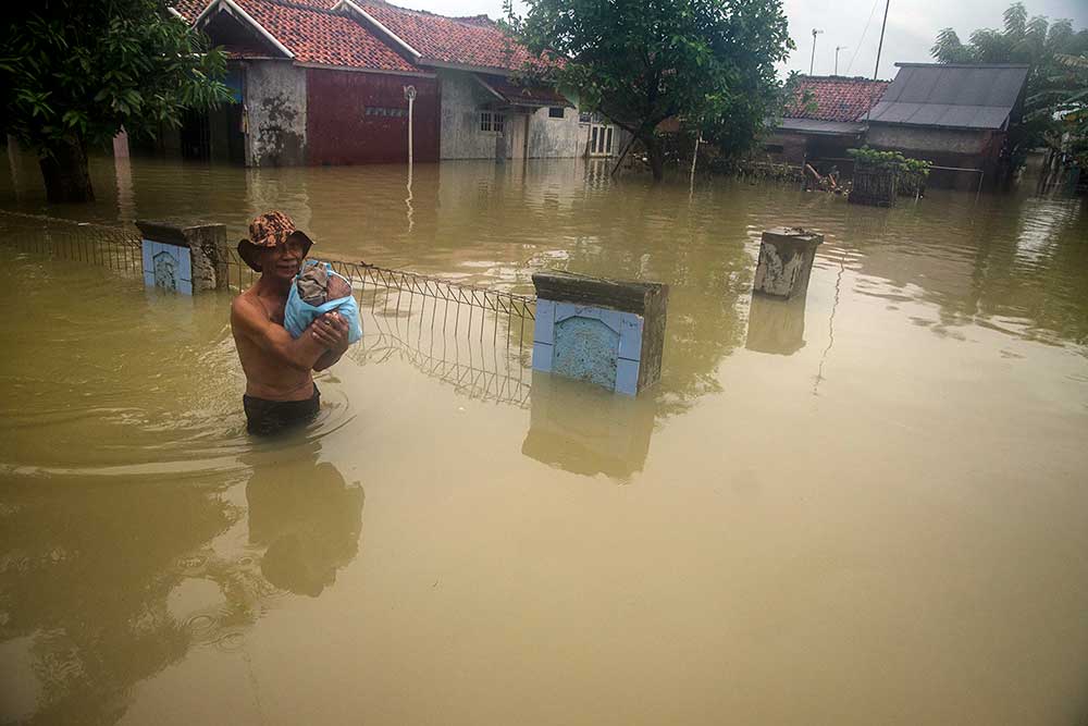  Sebanyak 93.320 Warga dan 19.232 Bangunan di Karawang Terdampak Banjir