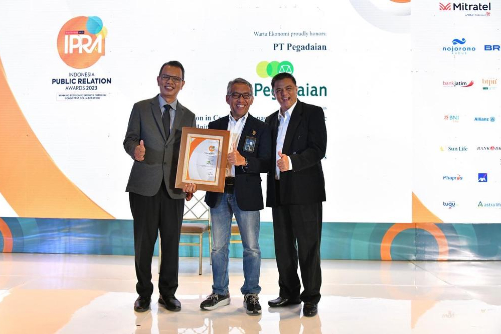  Selamat! PR Pegadaian Memenangkan Penghargaan di IPRA 2023