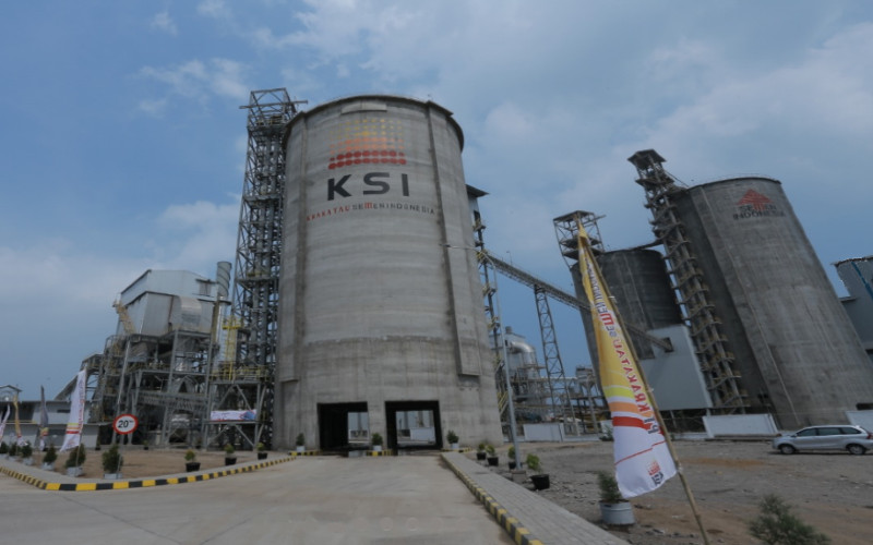 PT Krakatau Steel (Persero) Tbk. (KRAS) mematangkan rencana IPO anak usahanya, PT Krakatau Sarana Infrastruktur (KSI). /Krakatau Semen Indonesia