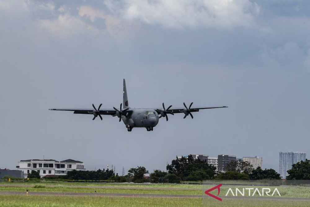 Potret Super Hercules C-130J Pertama Indonesia, Gagah Khas Alutsista AS