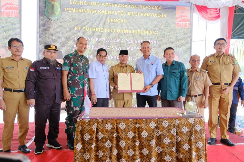  Pemkab Muba Gandeng PT GPI Fasilitasi Kebun Sawit Warga di Muba