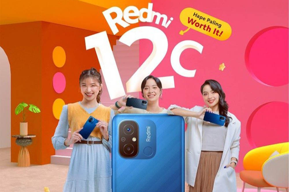  Redmi 12C Resmi Dijual, Harga Rp1 Jutaan Kamera 50 MP