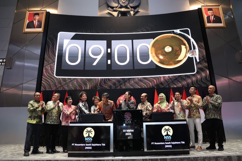  Resmi Masuk Bursa, Saham Nusantara Sawit (NSSS) Naik 2,36 Persen saat Debut