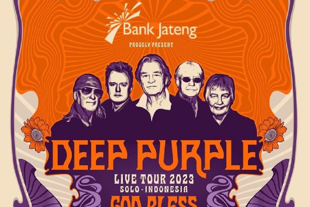  Konser di Solo, Ini Profil dan Personel Deep Purple