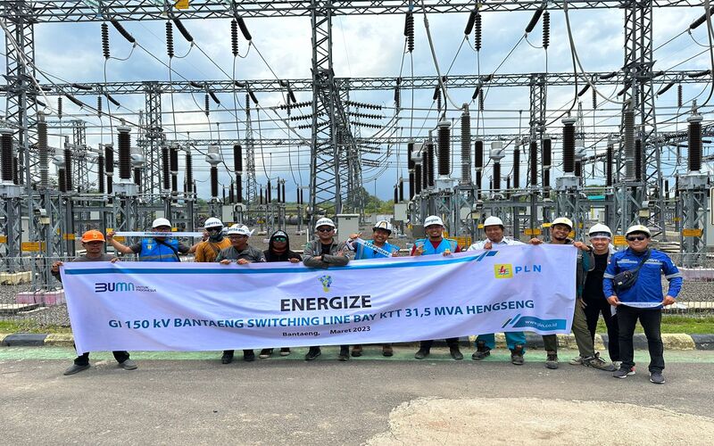  Listrik ke Smelter Bantaeng Diperkuat, PLN Aliri Gardu Induk Jalur Hengsheng