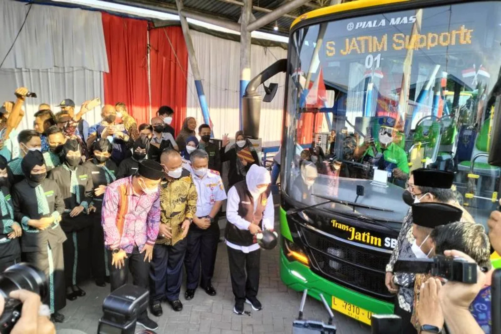  Bus TransJatim Koridor II Ditargetkan Beroperasi Agustus