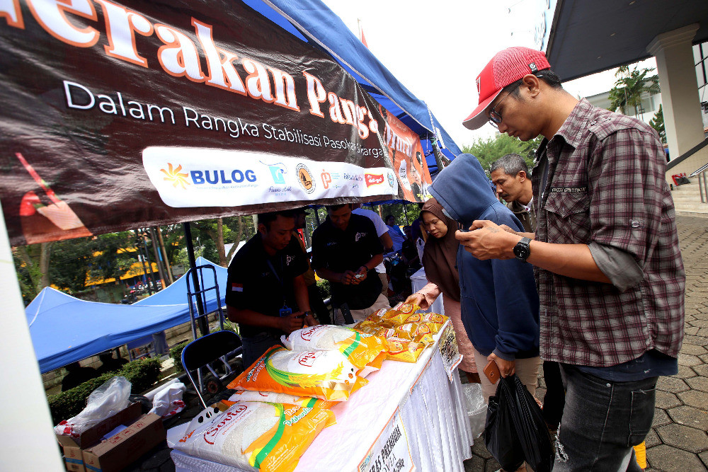  DKPP Kota Bandung Berkolaborasi Dengan BPN Gelar Gerakan Pangan Murah