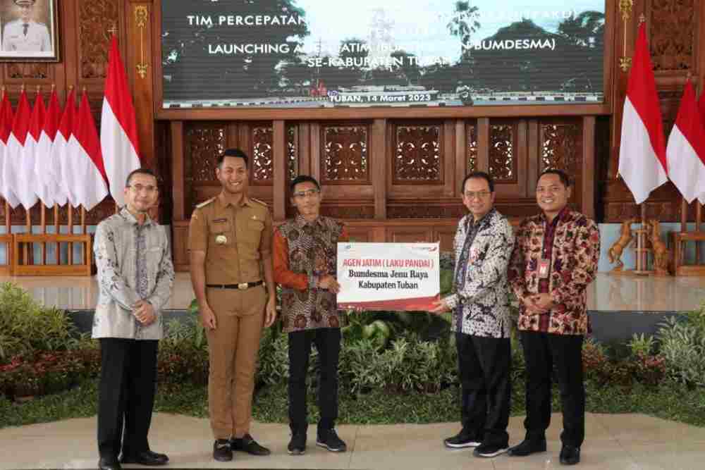  Bank Jatim Perkuat Peran Agen Lakupandai di Daerah