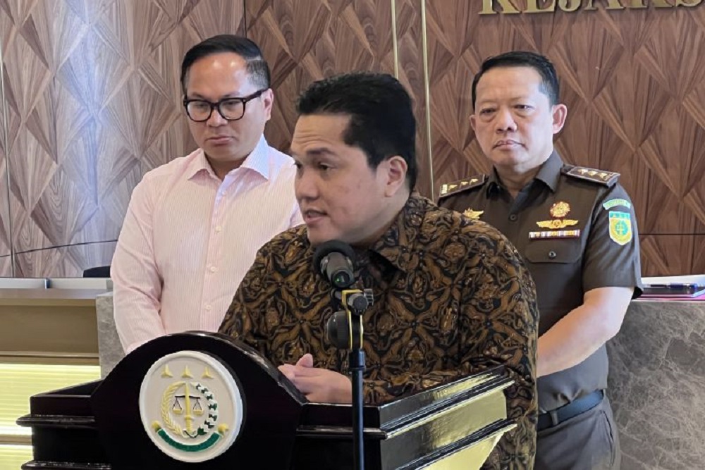  Diisukan Maju Pilpres 2024, Erick Thohir Siap Buka-bukaan Data Pajak?