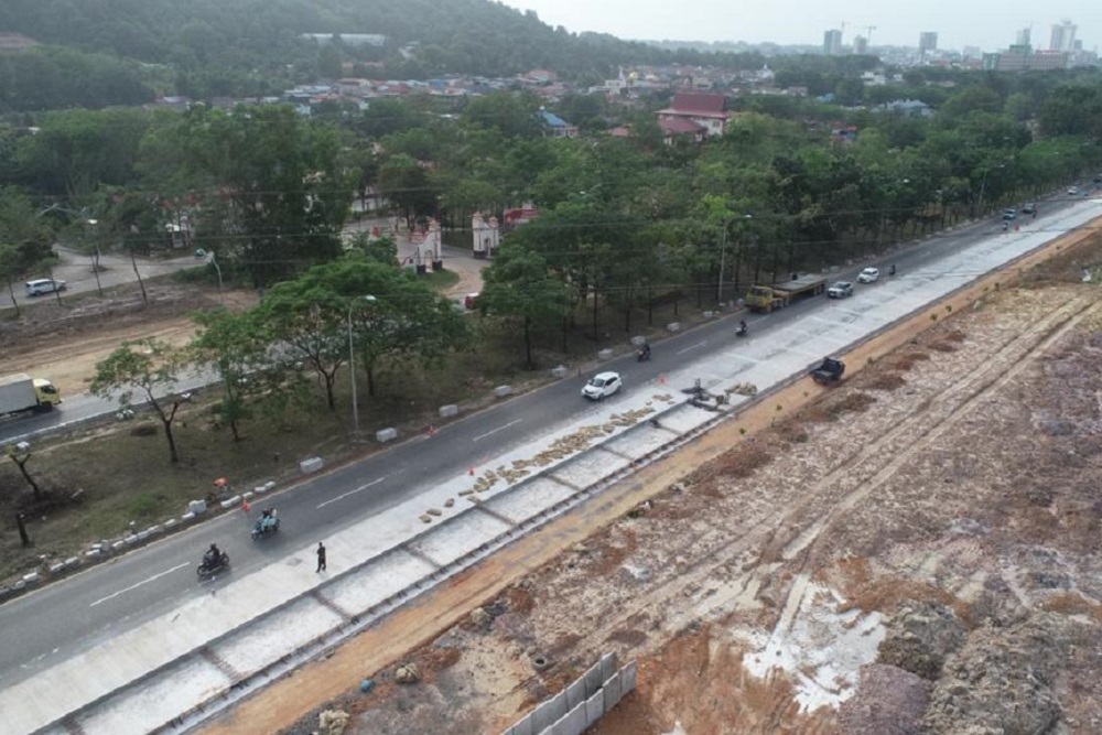  Peningkatan Ruas Jalan Sudirman Batam Ditargetkan Rampung Akhir Tahun
