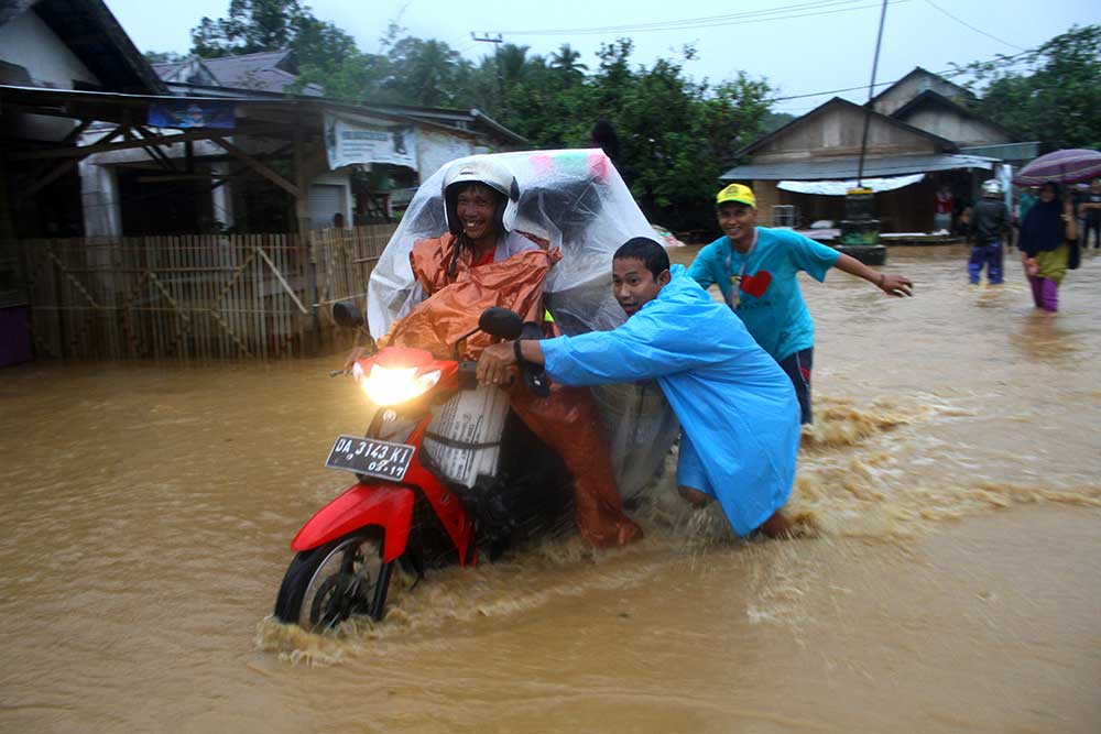  Sejumlah Desa di Kalimantan Selatan Terendam Banjir