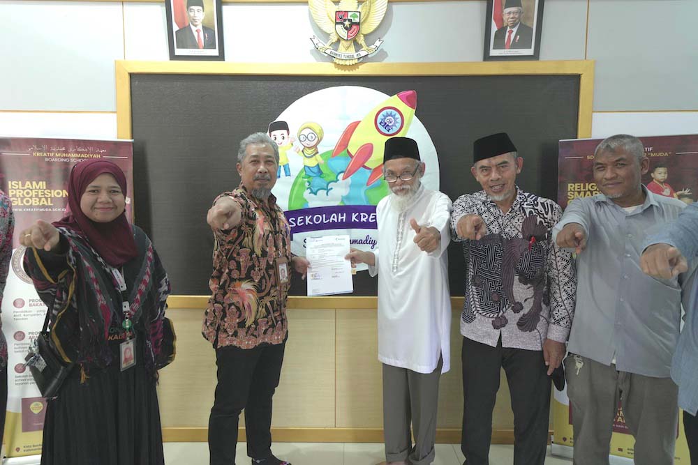  Pupuk Kaltim Salurkan Bantuan Pembangunan Musala SD 2 Muhammadiyah Bontang