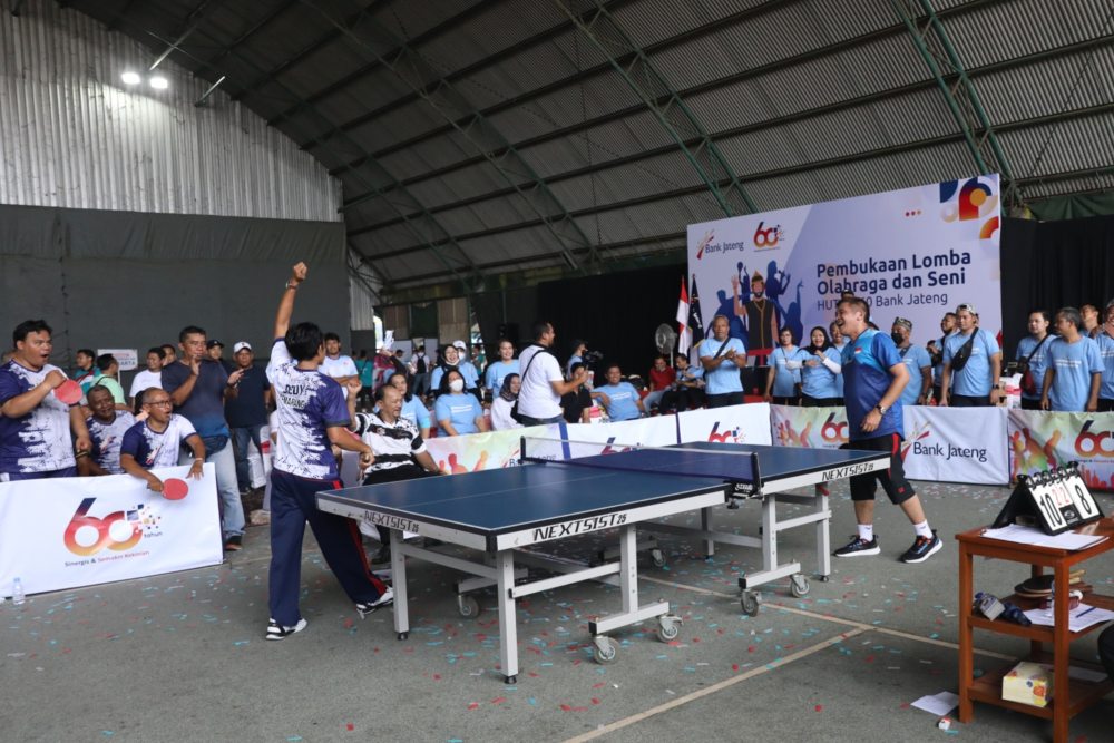  Sambut HUT ke-60, Bank Jateng Gelar Lomba Olahraga, Seni, Pasar Murah dan Bakti Sosial