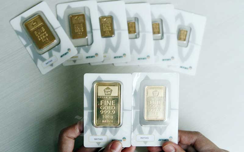Harga Emas Antam Hari Ini Turun Rp3.000 per Gram, Termurah Rp592.500