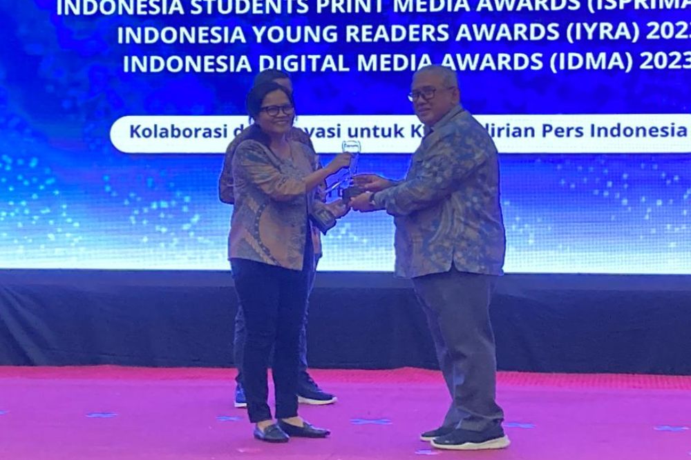  Bisnis Indonesia Raih 5 Penghargaan SPS Awards 2023