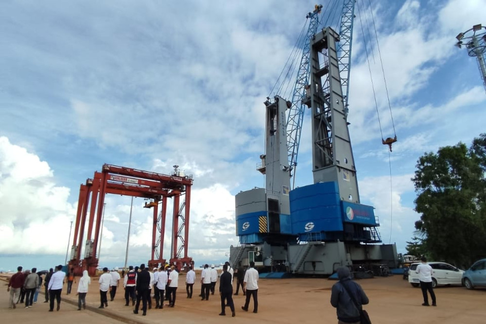  Dermaga Utara Pelabuhan Batu Ampar di Batam Mulai Direvitalisasi