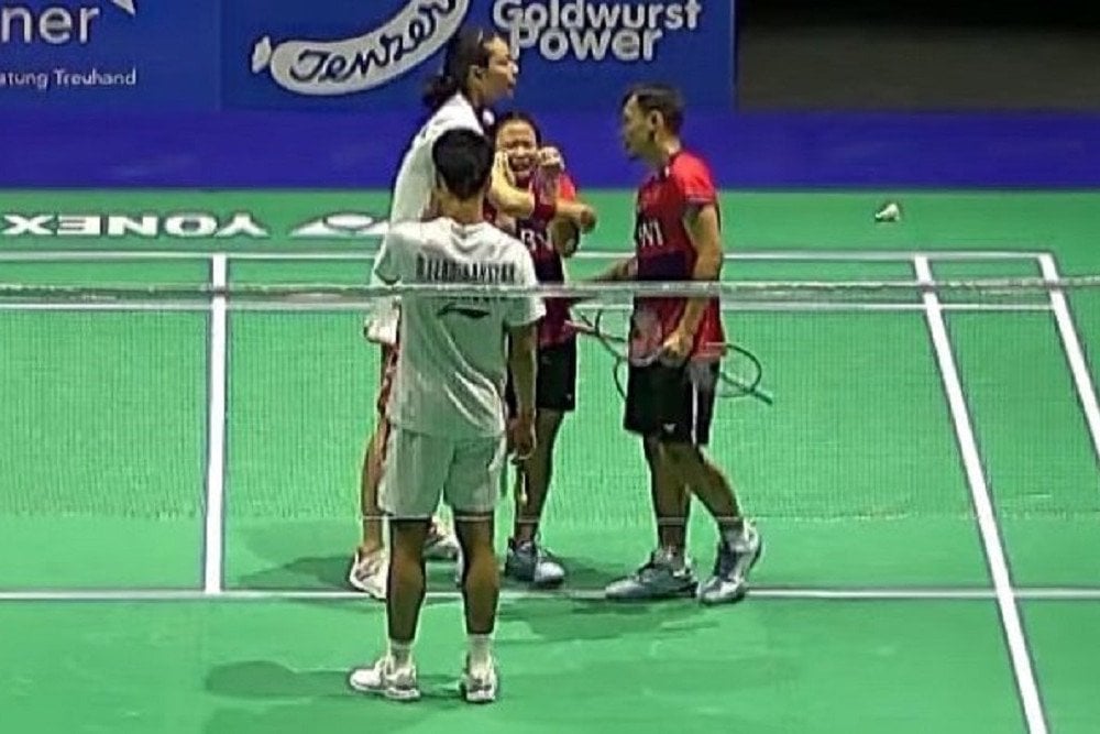  Tangisan Pilu Pitha Haningtyas Mentari, Kekasih Syabda Perkasa Viral di Swiss Open 2023