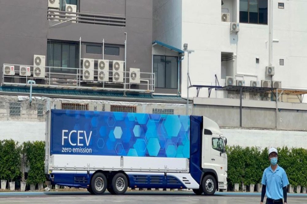  CJPT, Gabungan Prinsipal Jepang Perkenalkan Kendaraan Komersial Rendah Karbon