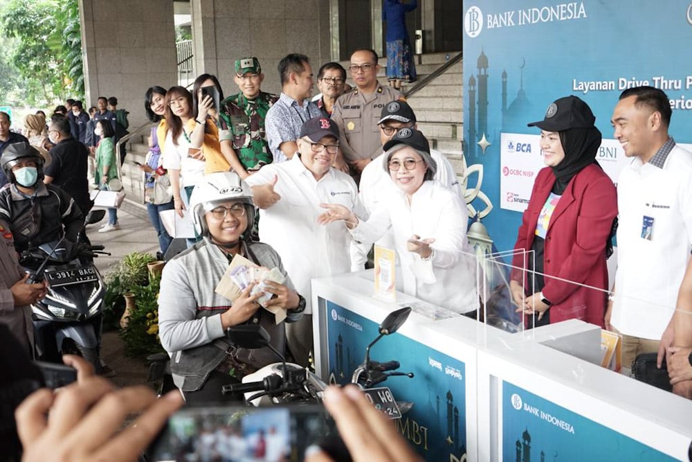  Penukaran Uang Lebaran di Jatim Tersebar di 500 Titik Layanan Perbankan