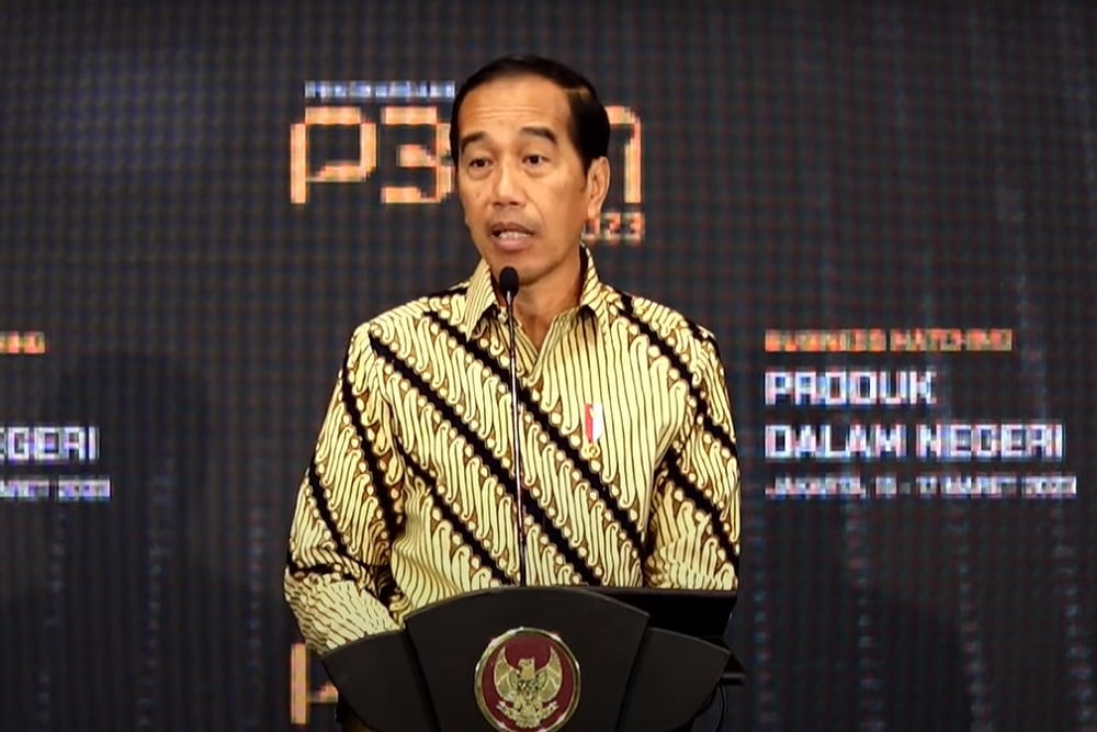  Jokowi Terima Kunjungan Pemuda Muhammadiyah di Istana Merdeka