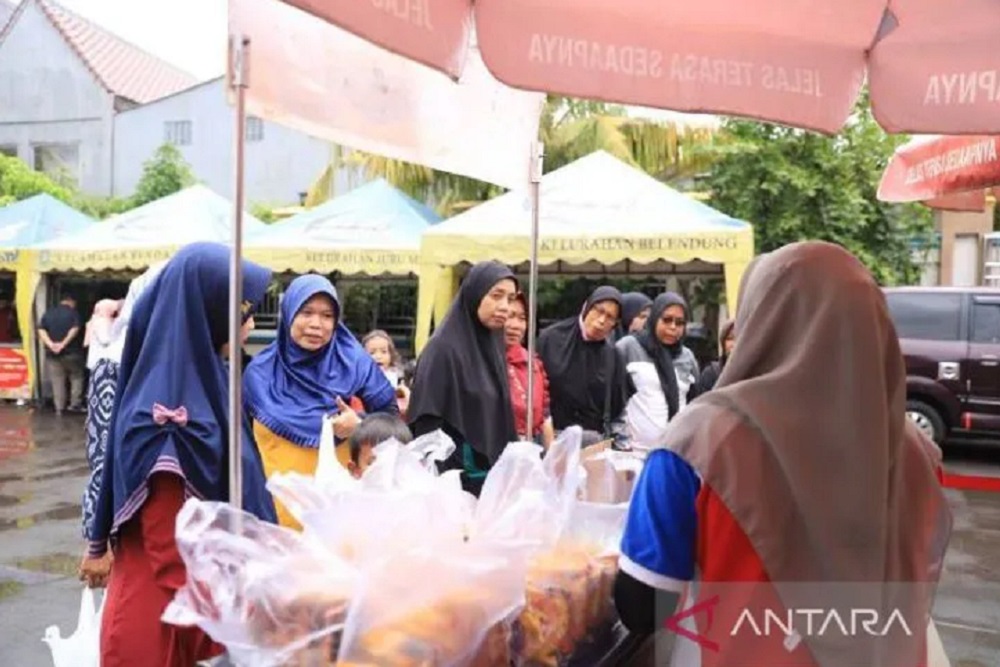 Pemkot Tangerang menggelar pangan murah di Kelurahan beberapa waktu lalu.