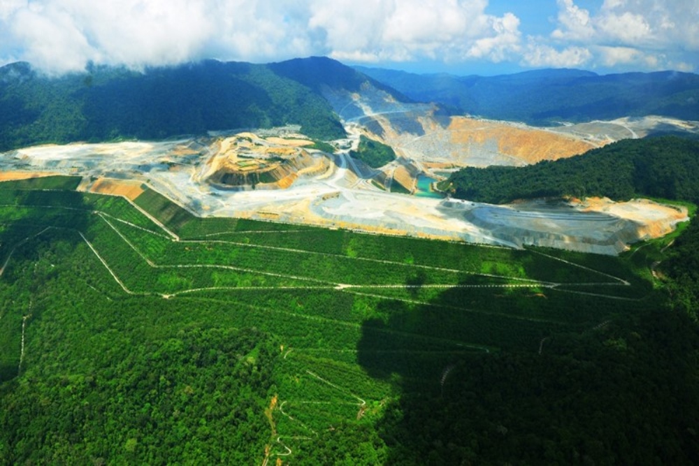 Lokasi tambang PT Amman Mineral Nusa Tenggara/Istimewa