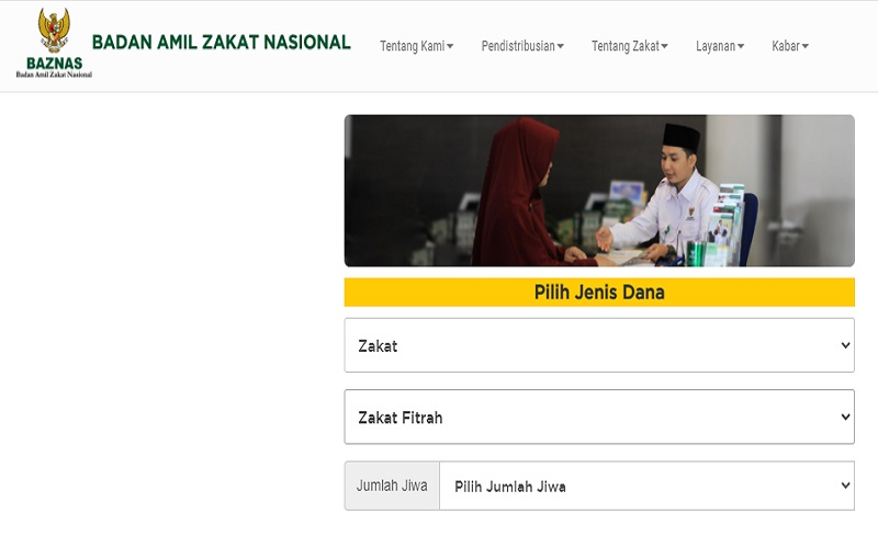 Jokowi Ajak Umat Islam Tunaikan Zakat Lewat Baznas . Cara membayar zakat fitrah online lewat situs Baznas / Baznas.go.id