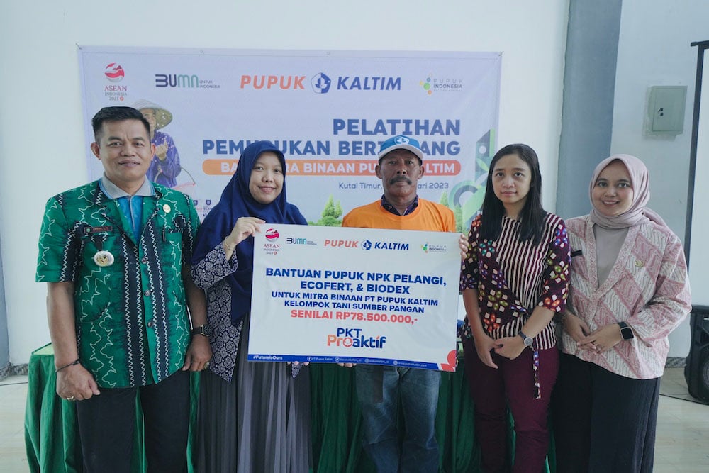  Kembangkan Budi Daya Hortikultura, Pupuk Kaltim Edukasi Petani Binaan Pola Pemupukan Berimbang