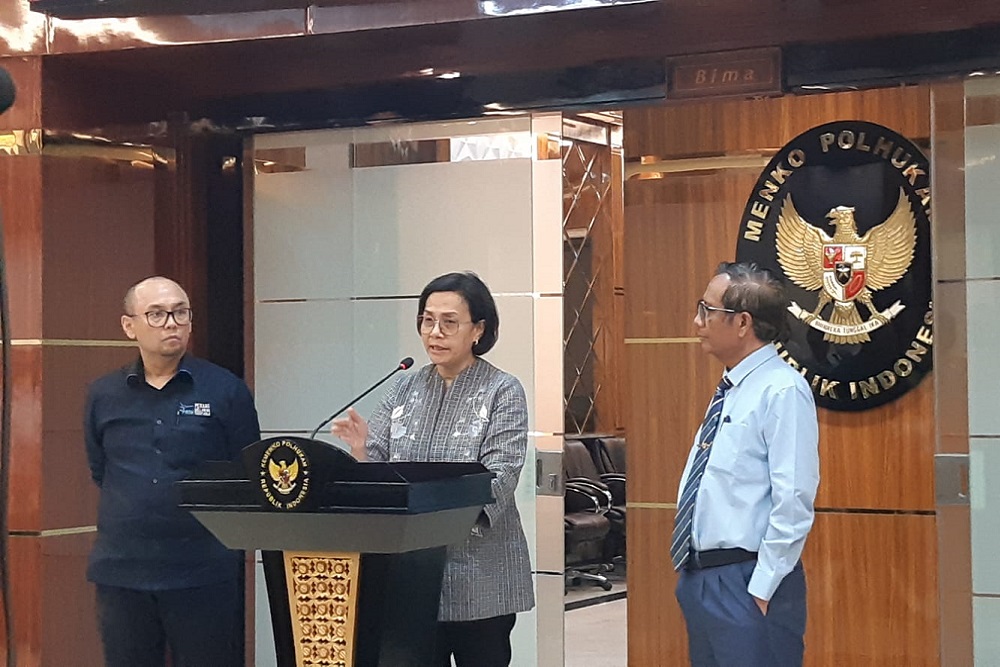 PUBLIKASI TRANSAKSI MENCURIGAKAN : Mahfud Tegaskan Sesuai UUD