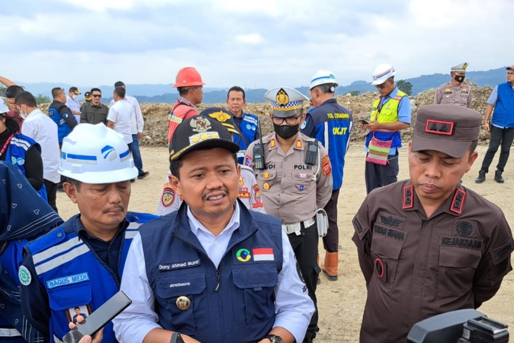  Terdampak Tol Cisumdawu, Jalan Legok-Conggeang Sumedang Segera Diperbaiki