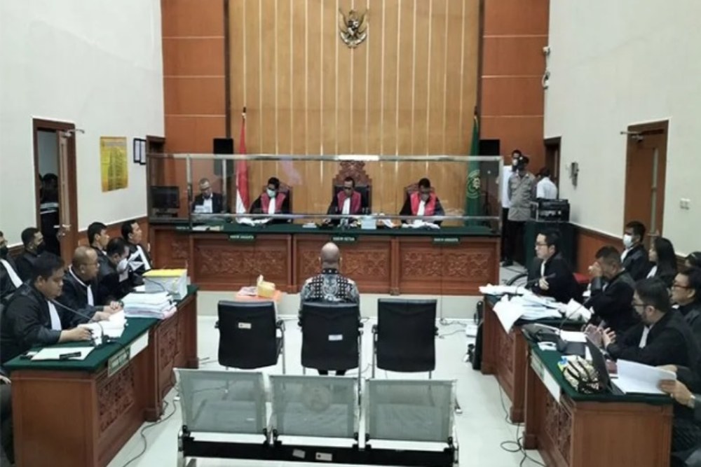  KASUS PEREDARAN NARKOBA : Teddy Minahasa Dituntut Pidana Mati