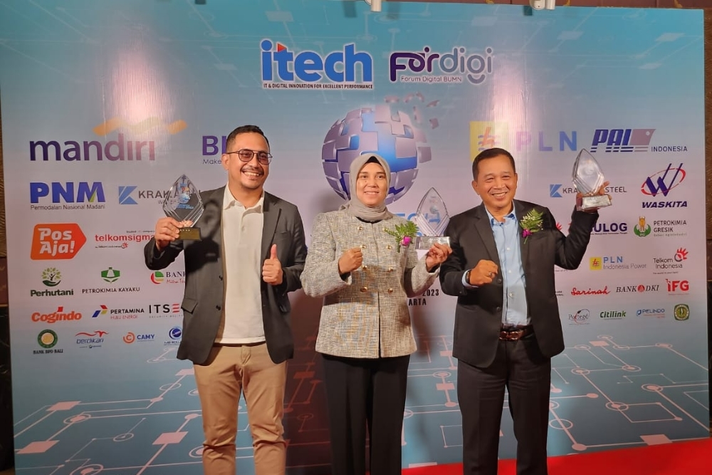  Bank Sumut Raih 3 Gelar Digitech Awards 2023