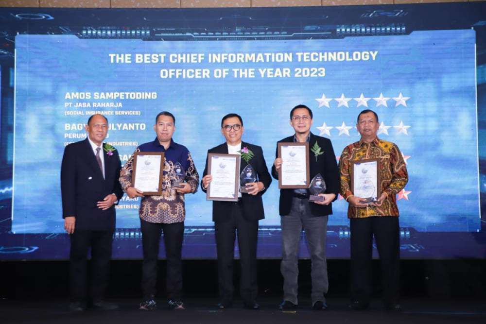  Jasa Raharja Raih Tiga Penghargaan di Ajang Digitech Award 2023