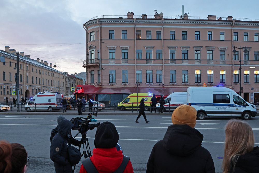  Korban Ledakan Bom di St Petersburg Rusia Bertambah Jadi 32 Orang