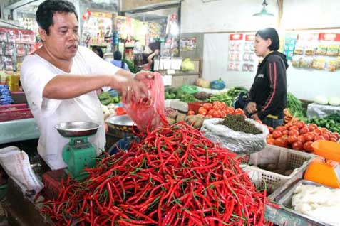  Bahan Makanan dan Energi Picu Inflasi Maret di Jatim 0,39 Persen