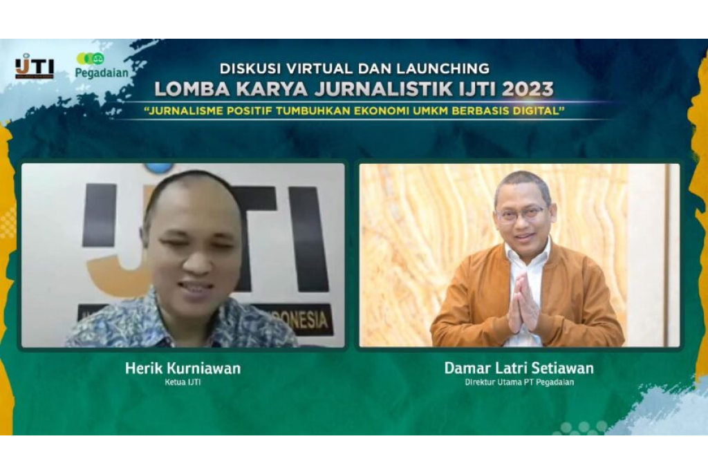  Pegadaian-IJTI Ajak Jurnalis Berperan Aktif Dorong UMKM Go Digital
