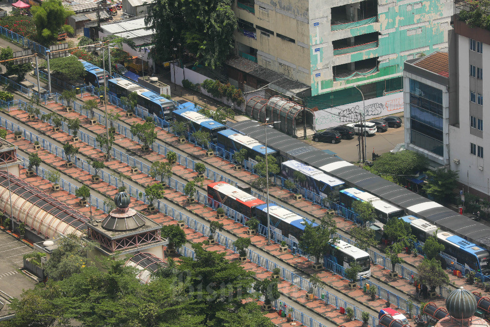  Transjakarta Akan Operasikan Halte BRT Terintegrasi Dengan Stasiun LRT