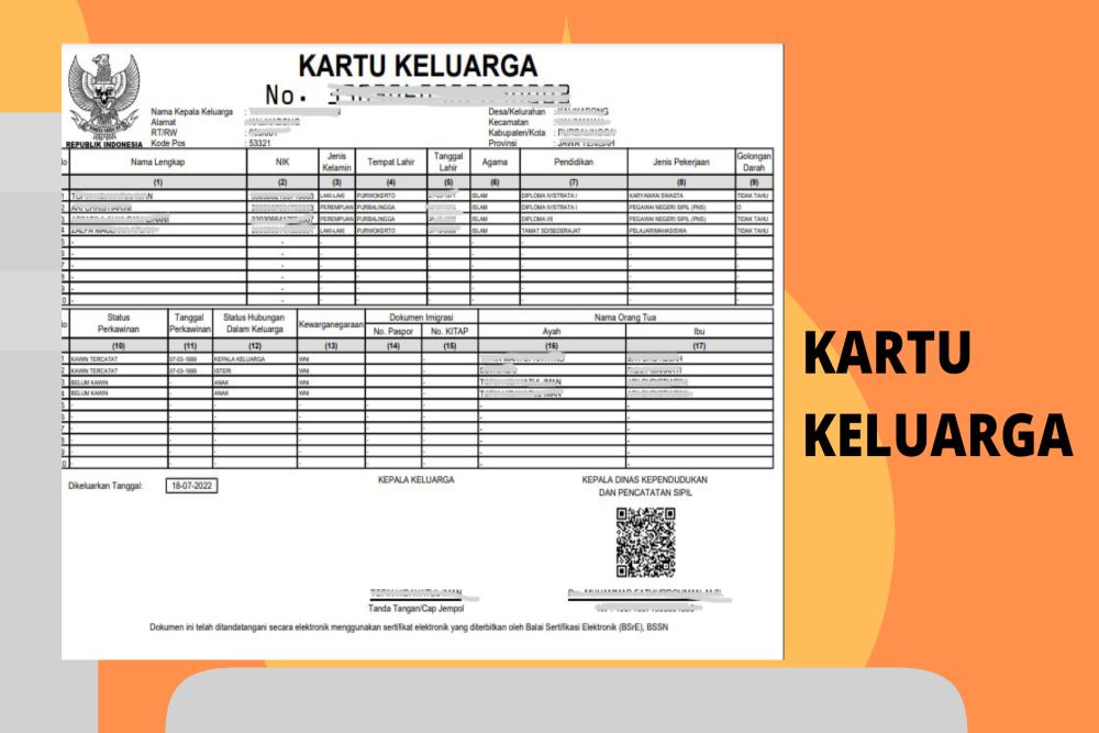  Begini Cara Cetak Kartu Keluarga Online dengan Gampang