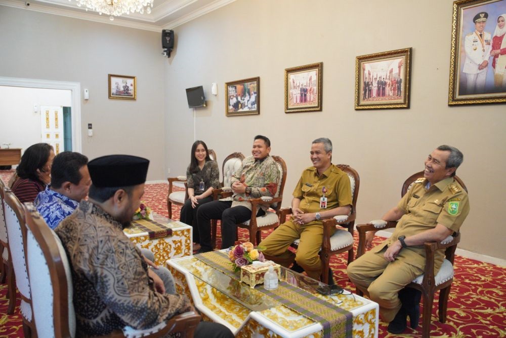  Pengentasan Kemiskinan Ekstrem, BRI Siap Berkolaborasi dengan Pemprov Riau dan Baznas