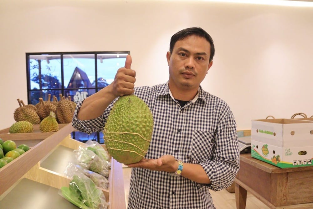  Mencicipi Legitnya Durian Musang King Asli Malaysia di Gadog Farm Bogor