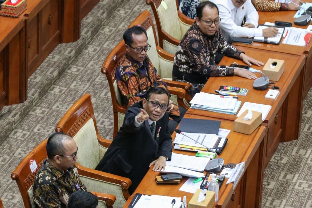  RUU Perampasan Aset, Benny K Harman ke Mahfud: Jangan Cuci Tangan dan Lempar Tanggung Jawab